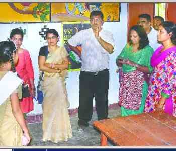 World Bank team cheque the quality of the education