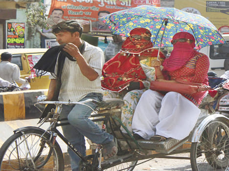 Mercury crosses 46 degrees, people are helpless