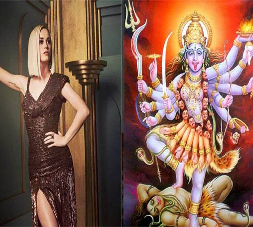 pop star katy perry slammed for posting goddess photo on instagram