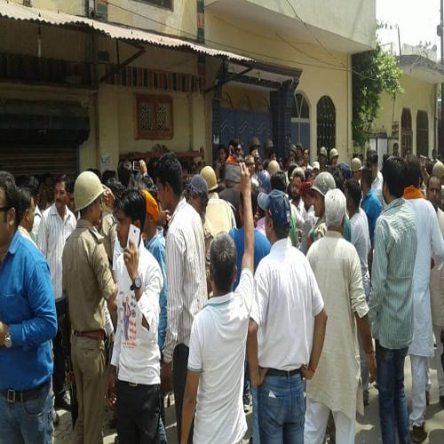 Ambedkar Shobha travels in Saharanpur, many people, including MP, were injured, communal tension