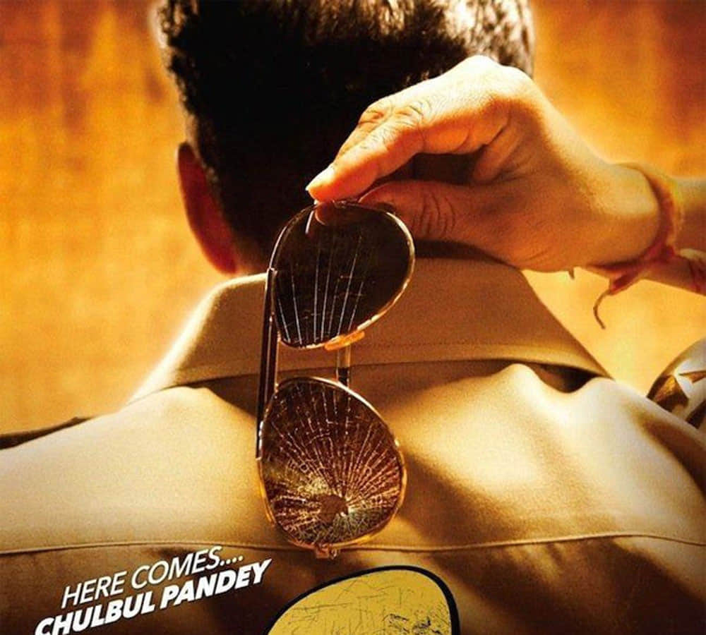 salman khan featured his back on the poster of many films