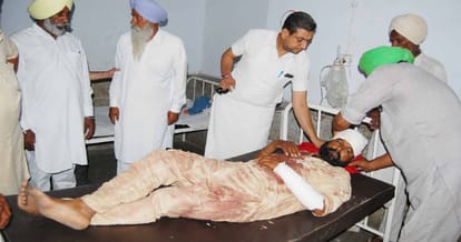 murder of ex- akali sarpanch son