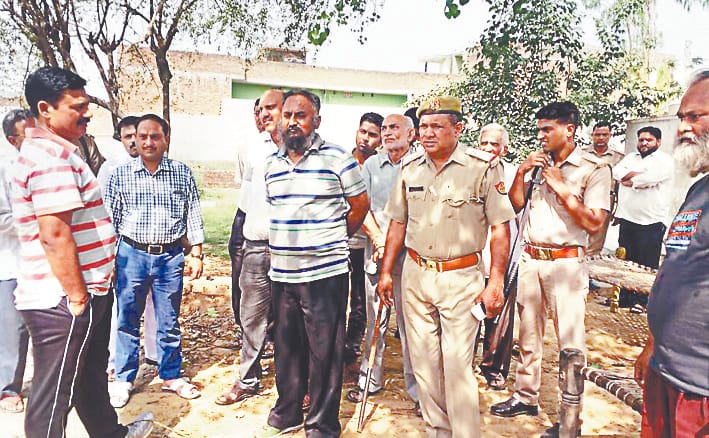 Remains of animals thrown at religious sites in Shamli, tension