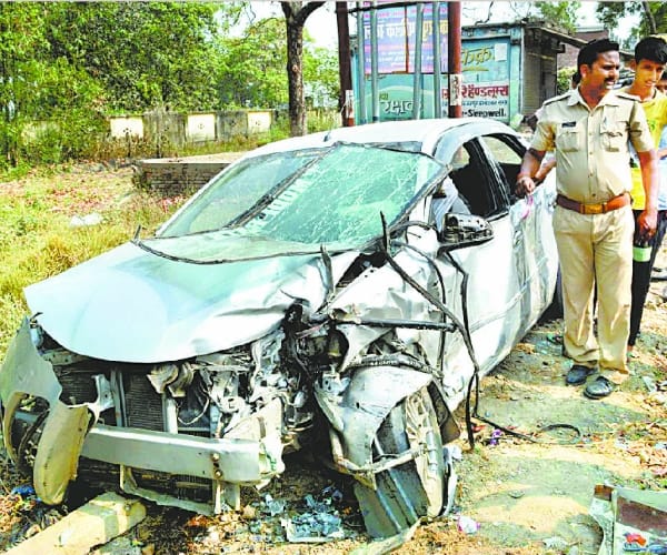  Accident in ambedkarnagar.