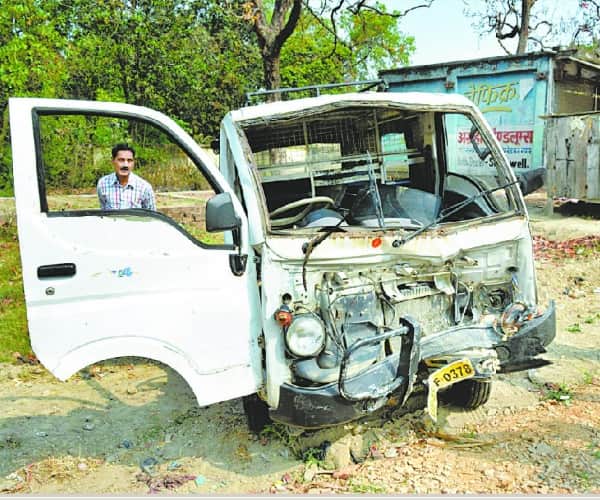  Accident in ambedkarnagar.