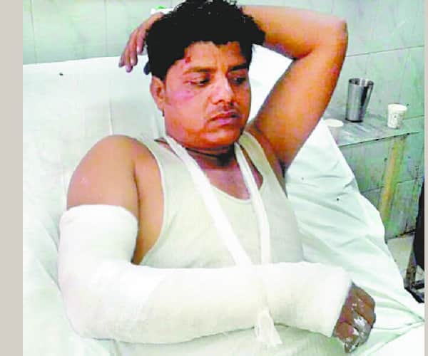  Accident in ambedkarnagar.