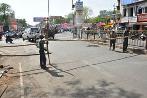 road in lalitpur
