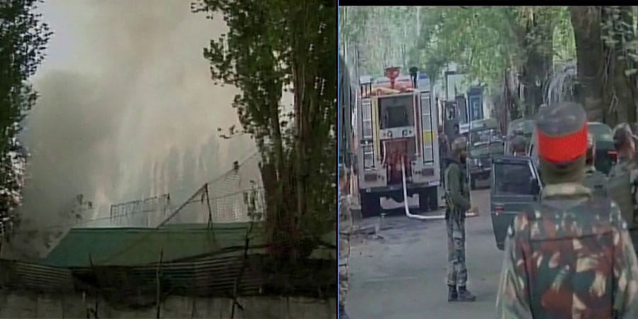 Fire broke out at army's 19 Division based in Baramulla 