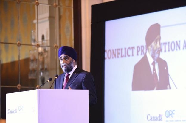 Canadian Defence Minister Harjit Singh Sajjan on India Tour, Reached at hometown Hoshiarpur
