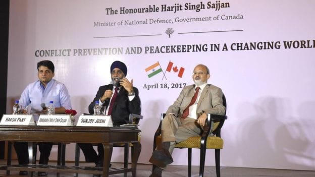 Canadian Defence Minister Harjit Singh Sajjan on India Tour, Reached at hometown Hoshiarpur