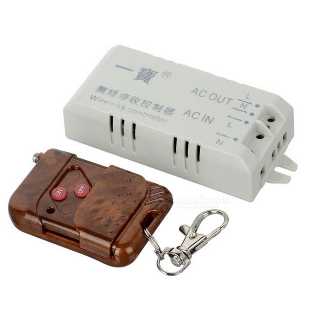 a student made Wireless electrical device controller