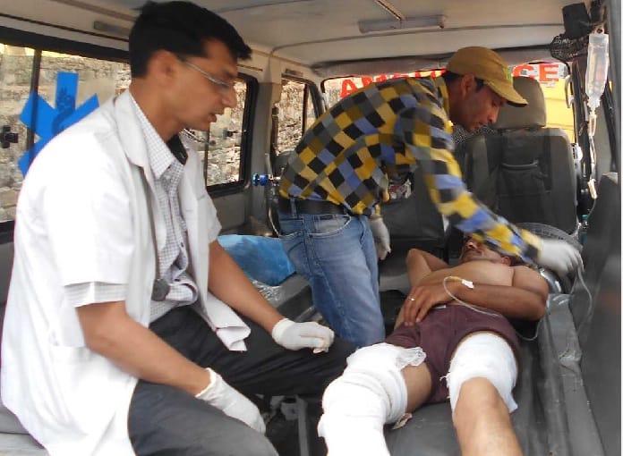 Mock drill: Eight people scorched by fire in forest in Bageshwar