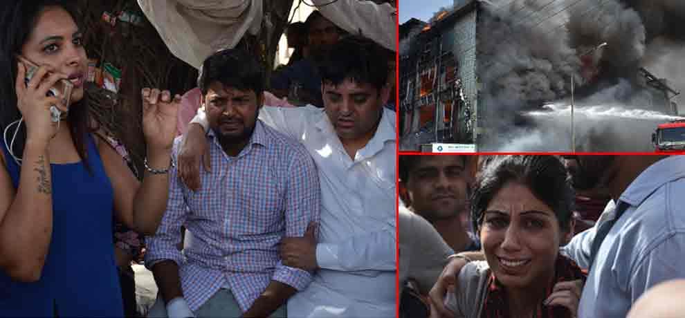 fire broke out in a factory in noida killed six people 