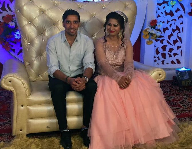 indian hockey team player mandeep antil weds with btech pass monika