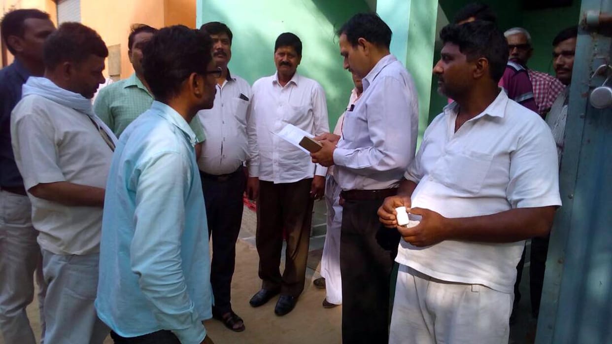 SDM inspection of chemical factory on DM's instructions