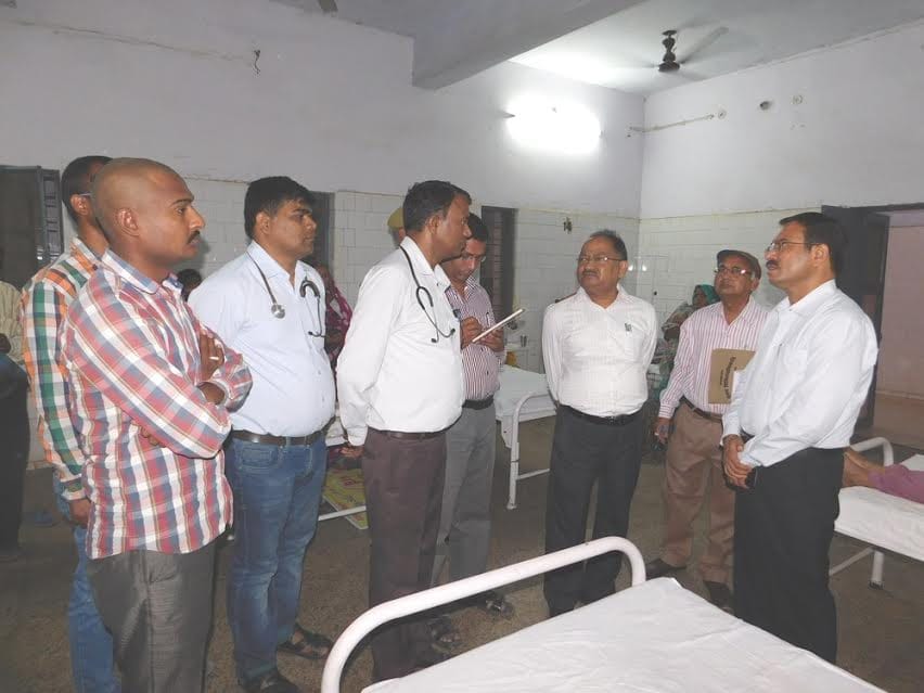 in distric Hospital and CHC meet dirty