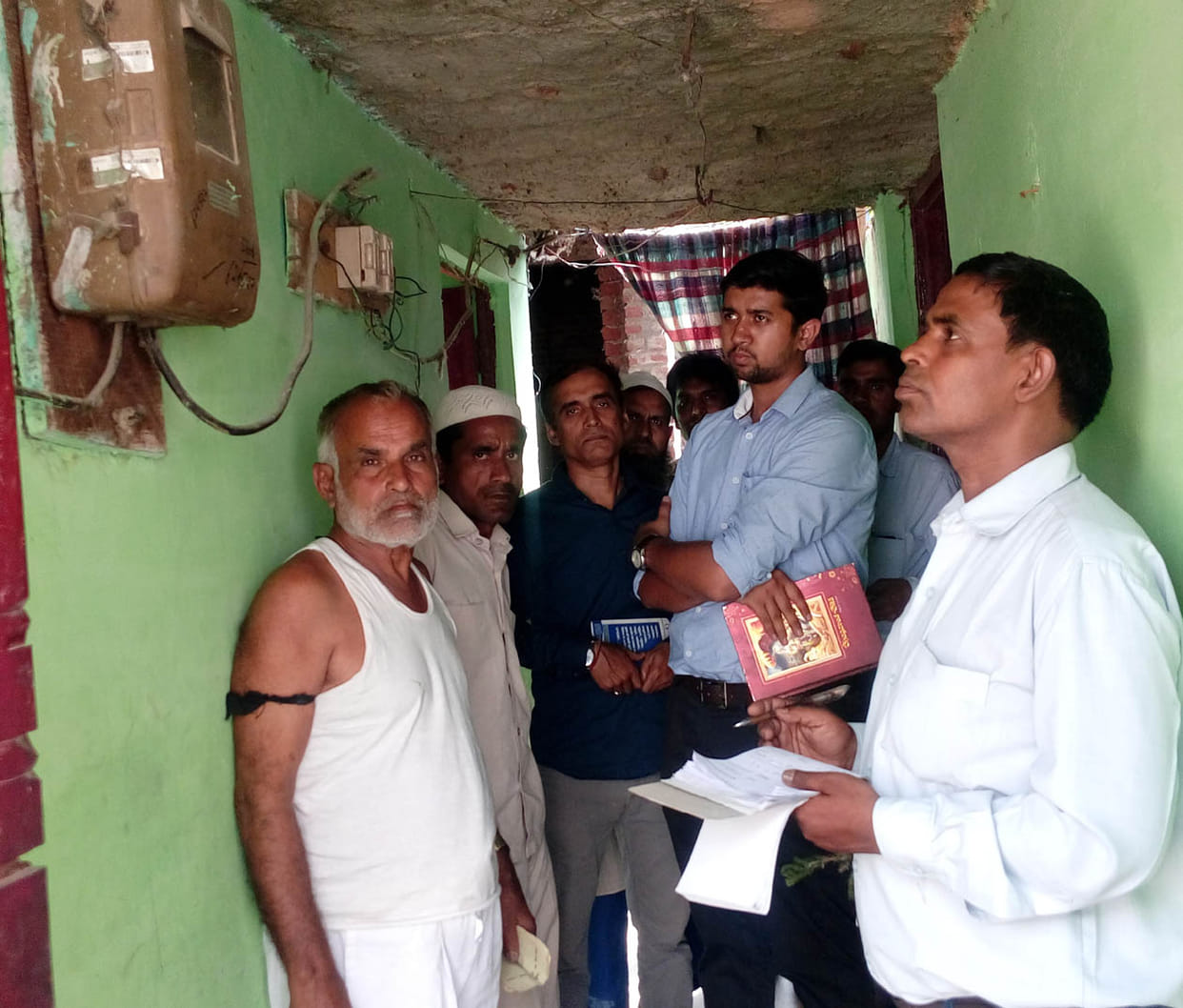 Investigation of weavers' electricity connection