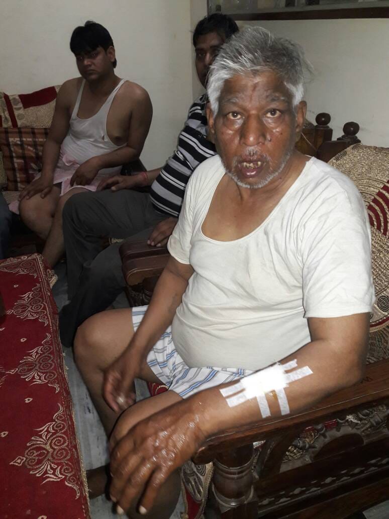 Factory owner protested against looting