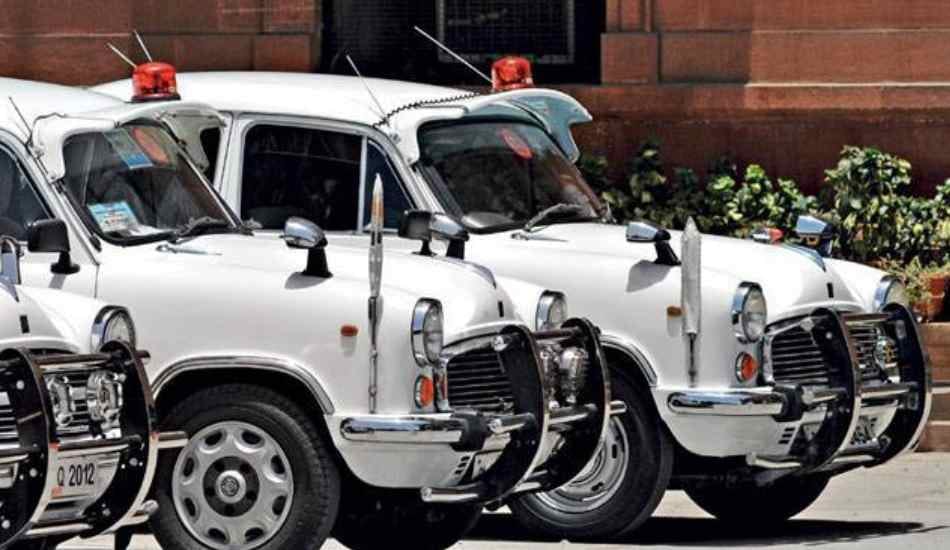 bjp ministers removed red lights from vehicles in jammu and kashmir