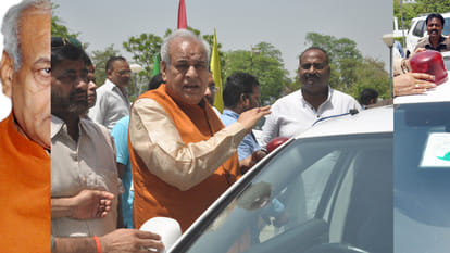 red light removed from car by minister satyadev pachauri
