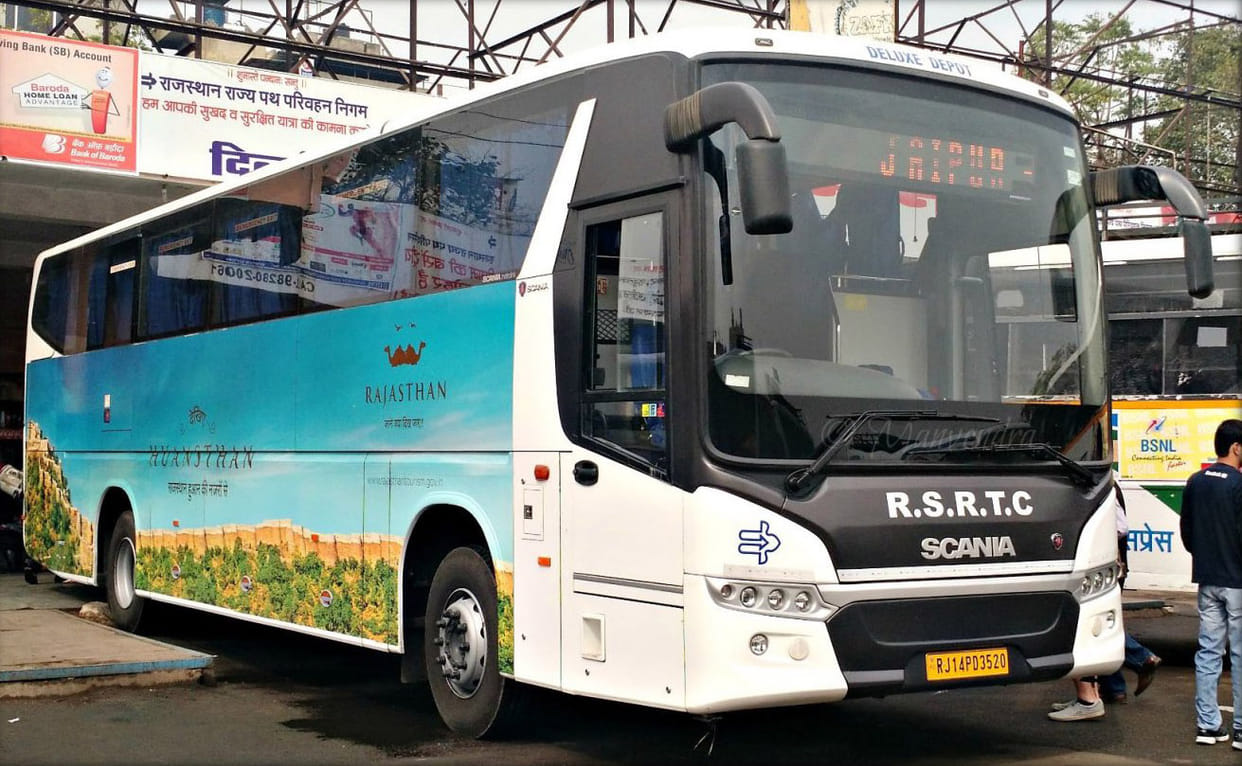 Rajasthan roadways buses to Gorakhpur