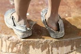 Shoes will be distributed to children in Barmer