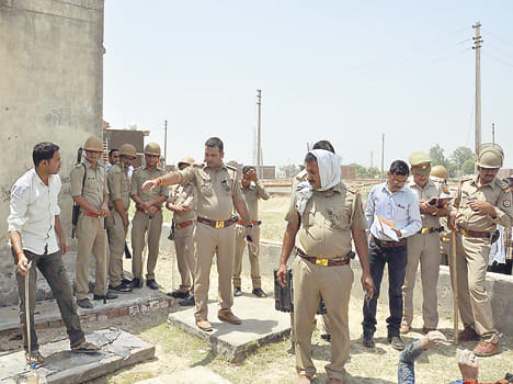 The body of the young man was thrown into septic tank