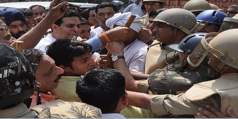 The Yogi police, filed against BJP MP for sabotage