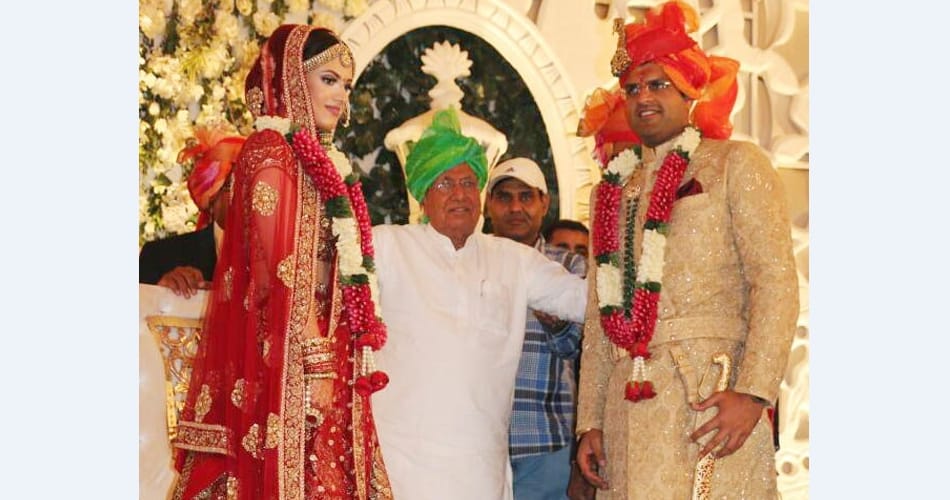 india's youngest mp dushyant chautala wedding reception