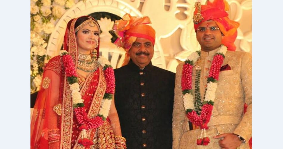 india's youngest mp dushyant chautala wedding reception