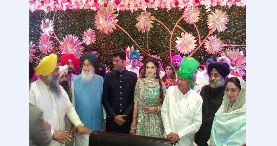 india's youngest mp dushyant chautala wedding reception