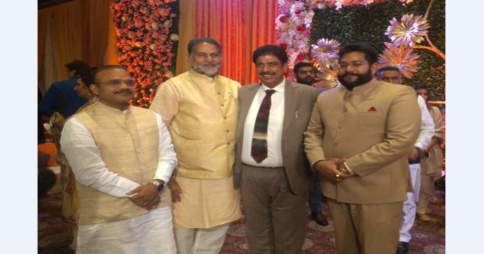 india's youngest mp dushyant chautala wedding reception