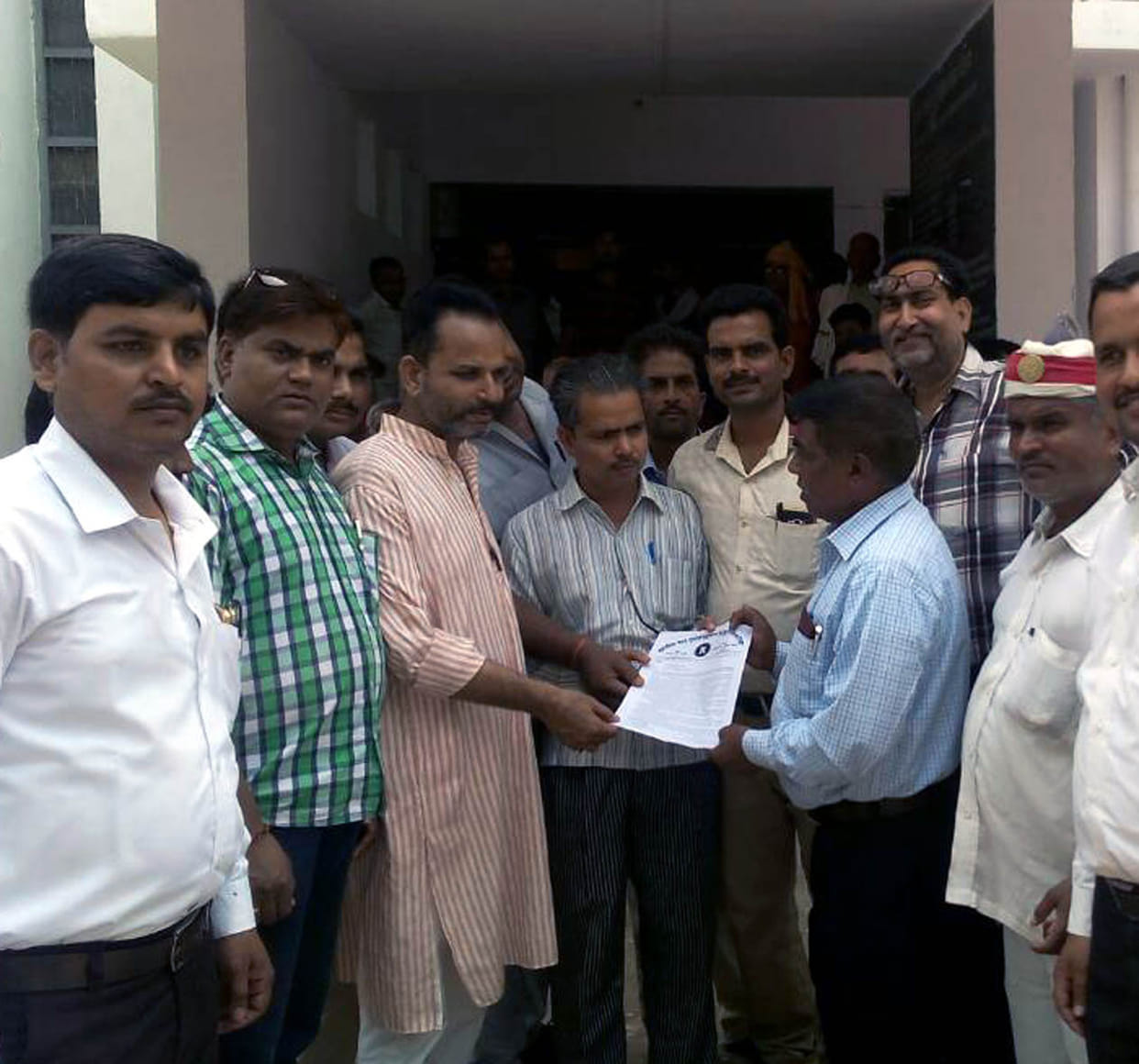  Ban on entry of police in Deoria Kachher 
