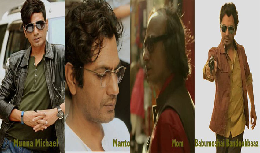 Nawazuddin Siddiqui Post Photo Of His Looks In Upcoming Films 'Mom', 'Manto' & 'Munna Michael'