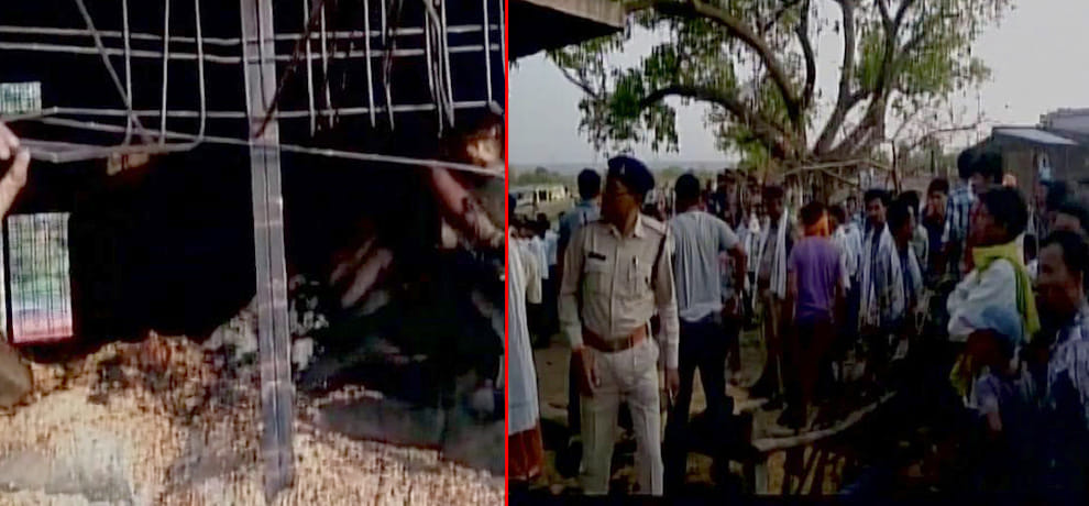 12 dead after fire broke out at a ration store in Chhindwara district of MP