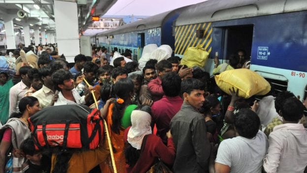 If the urine fails to pass due to the crowd during the journey the railway will compensate you