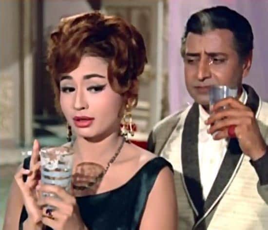 Actress Helen unknown facts, kisse shooting ke, helen and pran swimming pool shoot