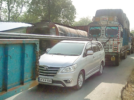 Roadways bad, hampered on the highway