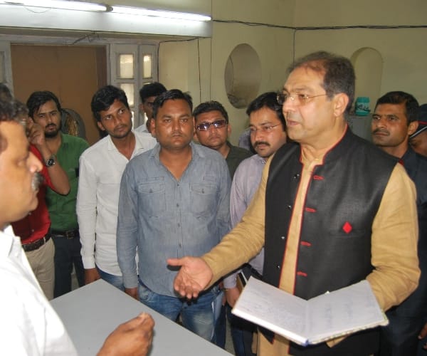  mohsin raza inspection in sunni waqf board.