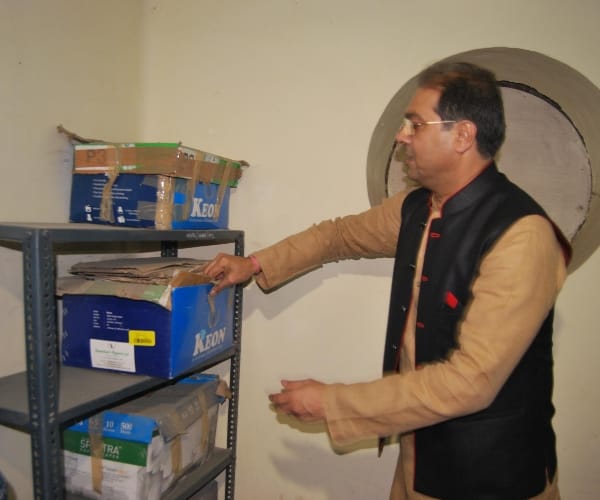  mohsin raza inspection in sunni waqf board.