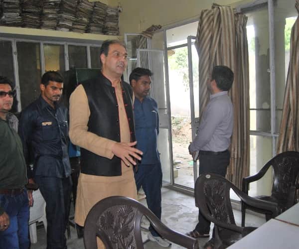  mohsin raza inspection in sunni waqf board.