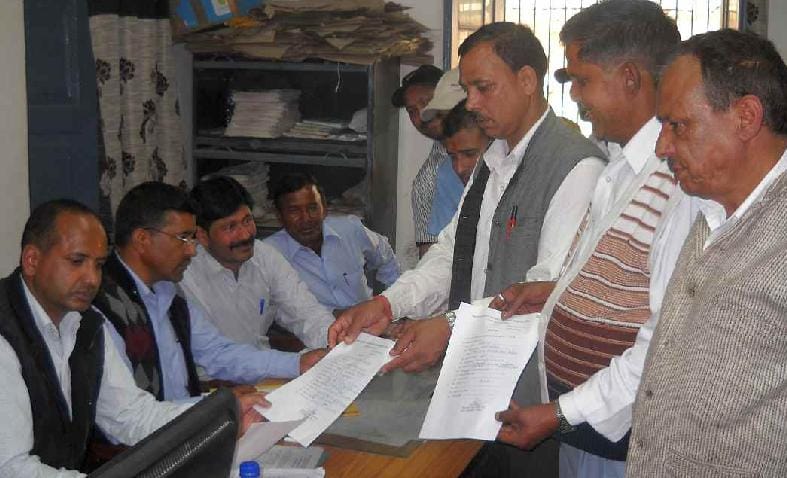 Nomination in Nainital 