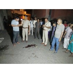 person attack by fire on shiv chowk death