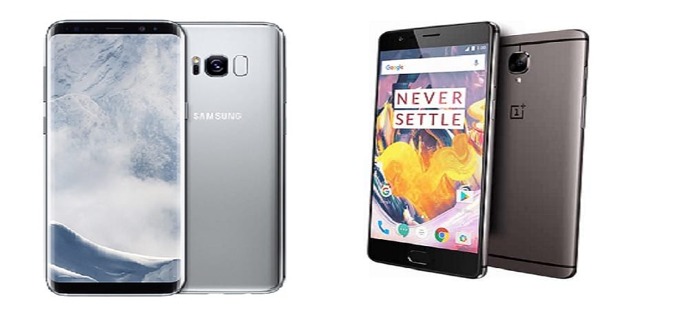 samsung galaxy s8 vs oneplus 3t