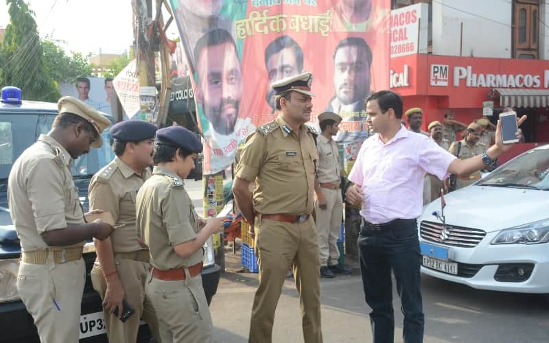 dig and ssp took on spot criminal tracker device trial in lucknow