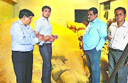 Wheat smuggling and illegal Raids on storage