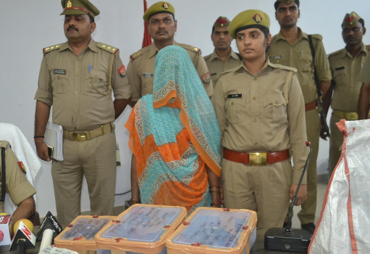 Husband and wife were made jointly by illegal weapons, women arrested
