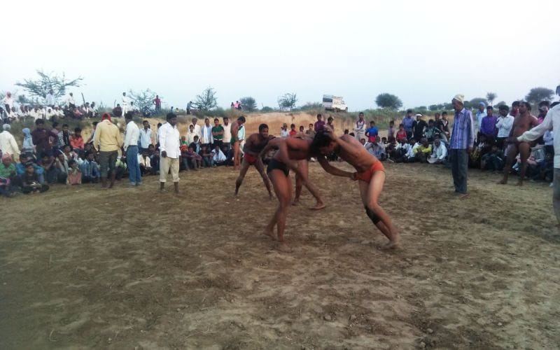 Wrestling in chhanhri village