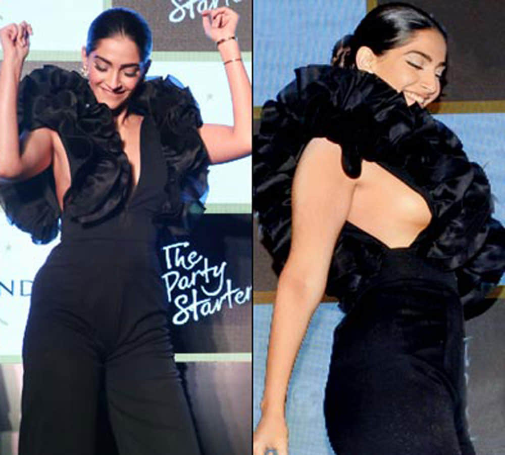sonam kapoor always gives controversial statement and wear revealing dress
