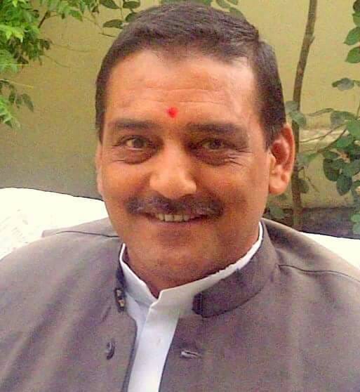 sp leader ravindra nath dubey died in accident